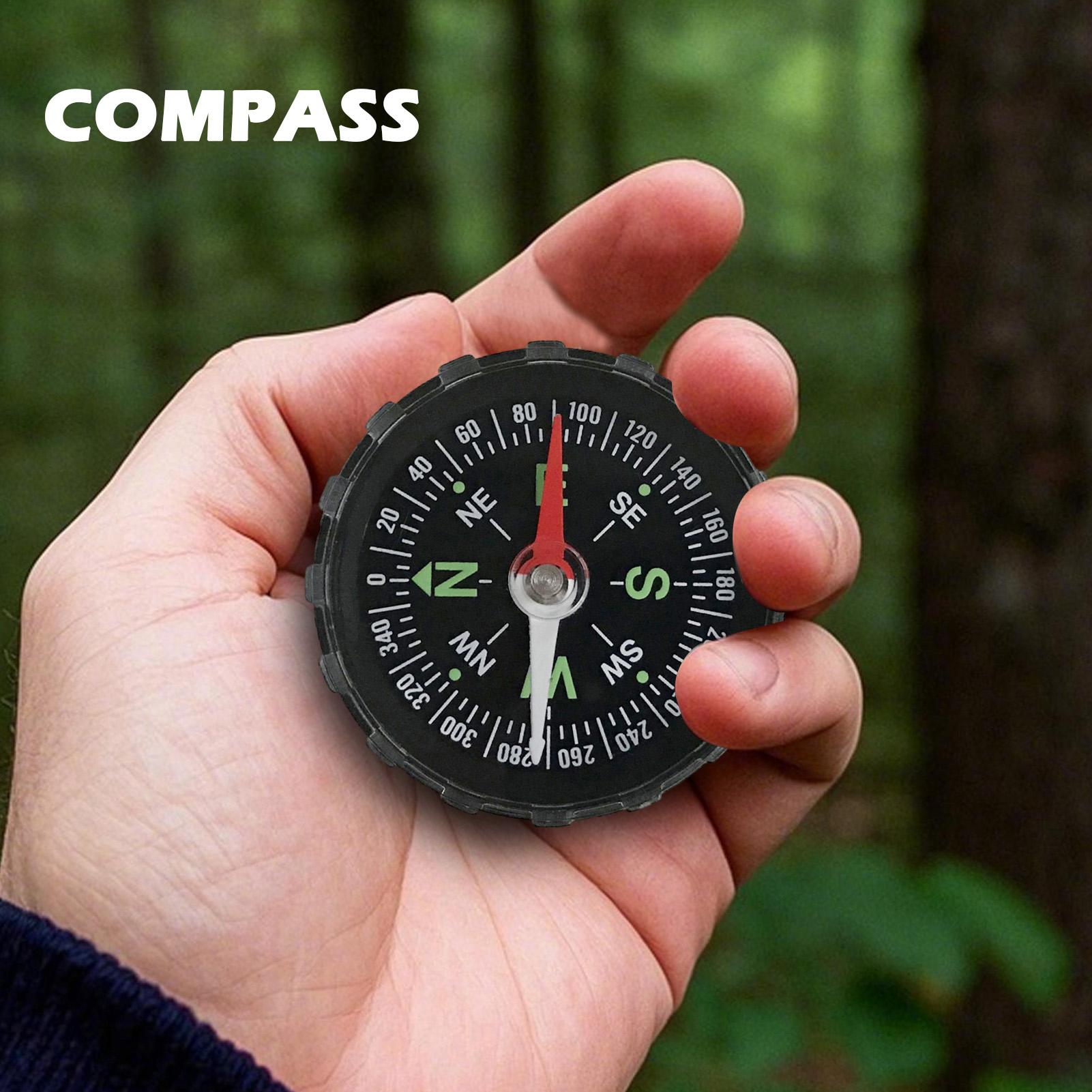 Map Compass Orienteering - Brújula de supervivencia, brújula de orientación,