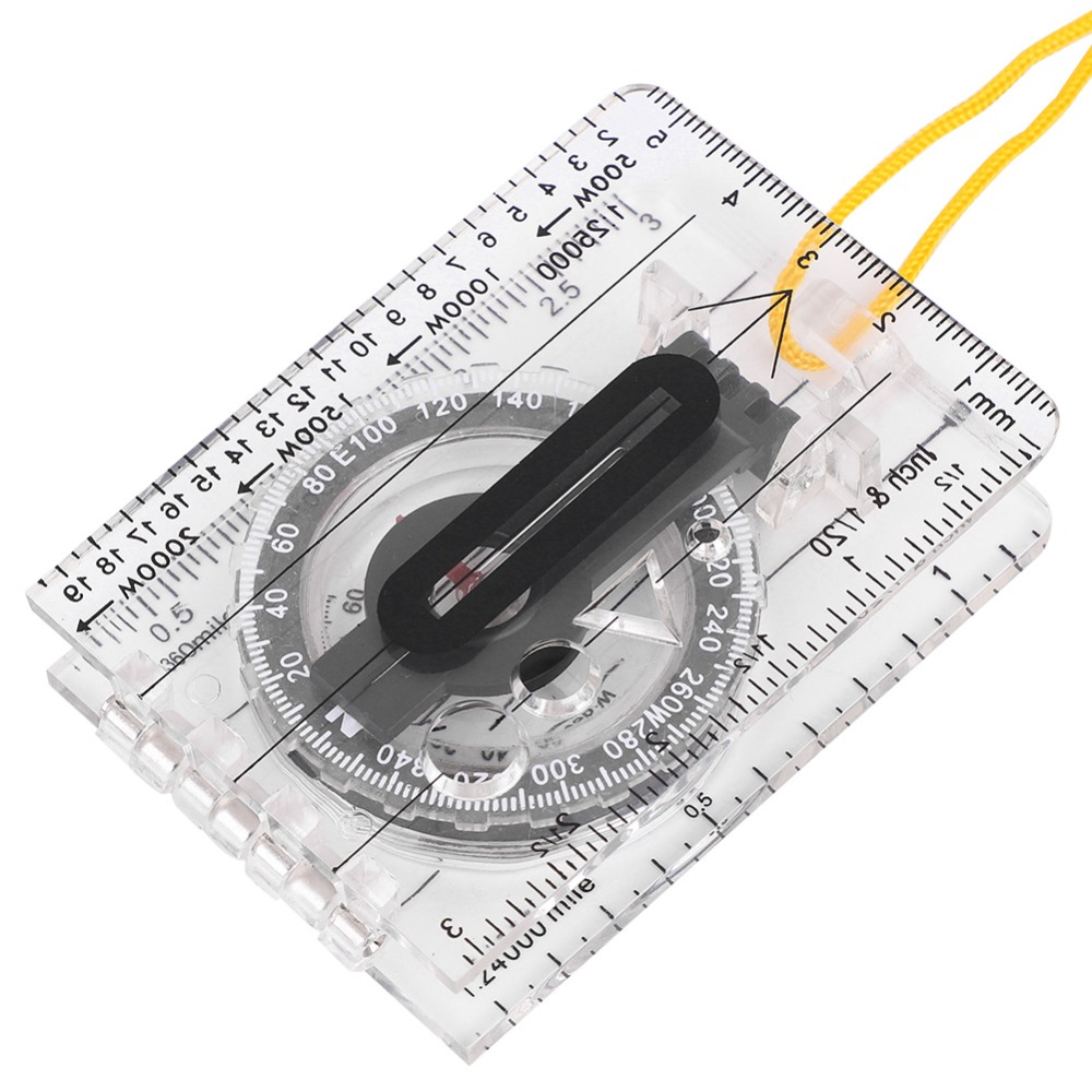 Map Compass Orienteering - Brújula de Orientación Ligera y Duradera