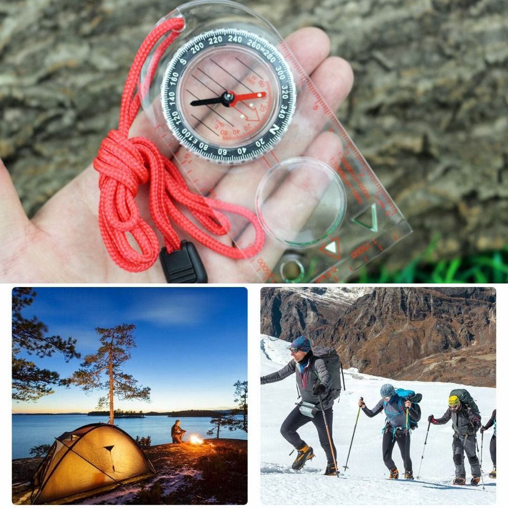 Map Compass Orienteering - Nueva Regla de Mapa Acrílica con