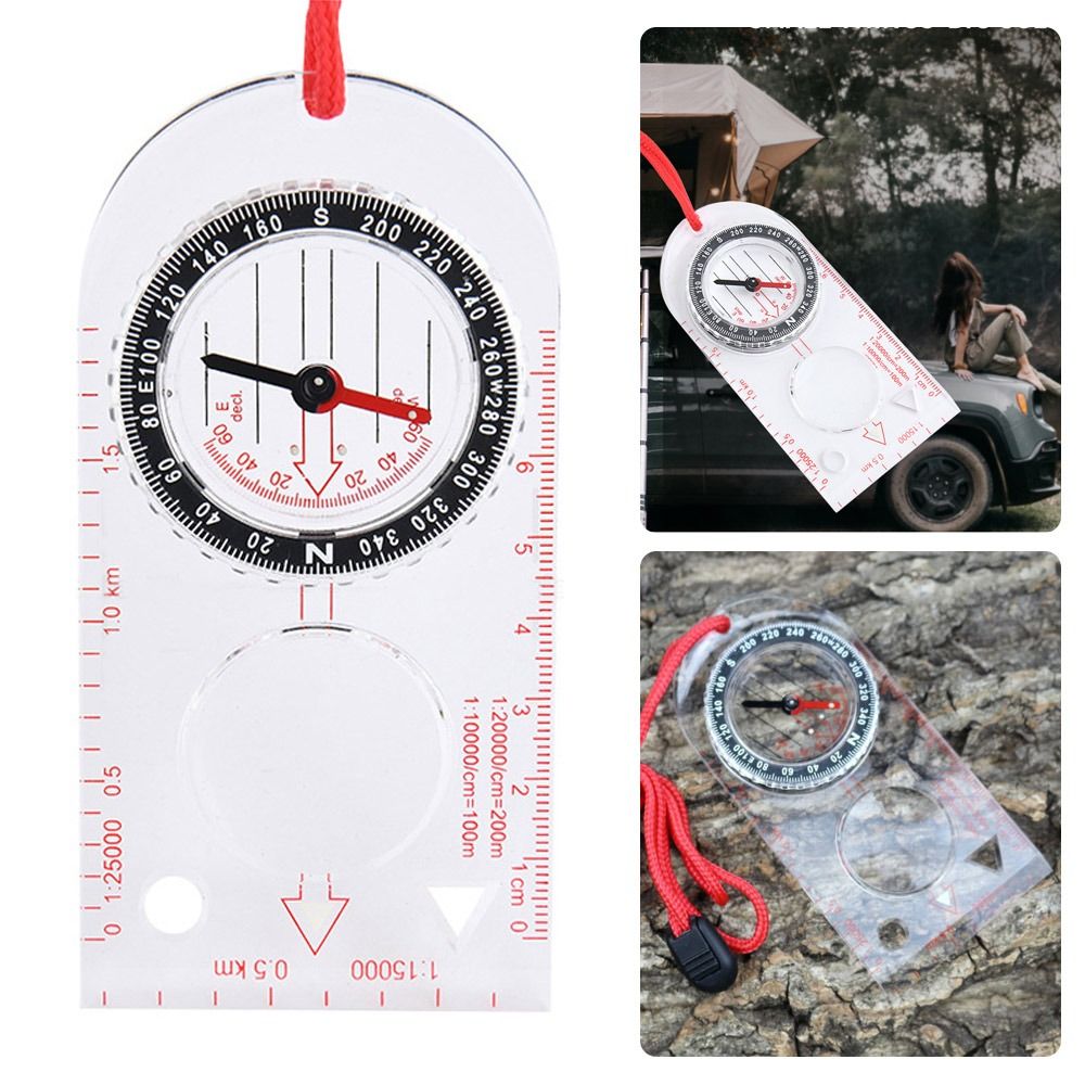 Placa base de orientación Brúj - Map Compass Orienteering reseña y precio