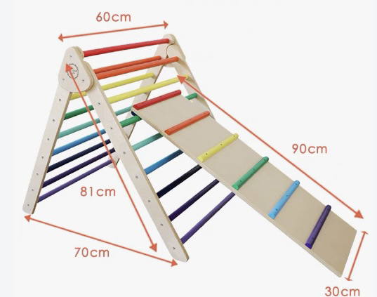 Triángulo de Escalada Plegable - Outdoor Adventure Toys For Kids reseña y precio