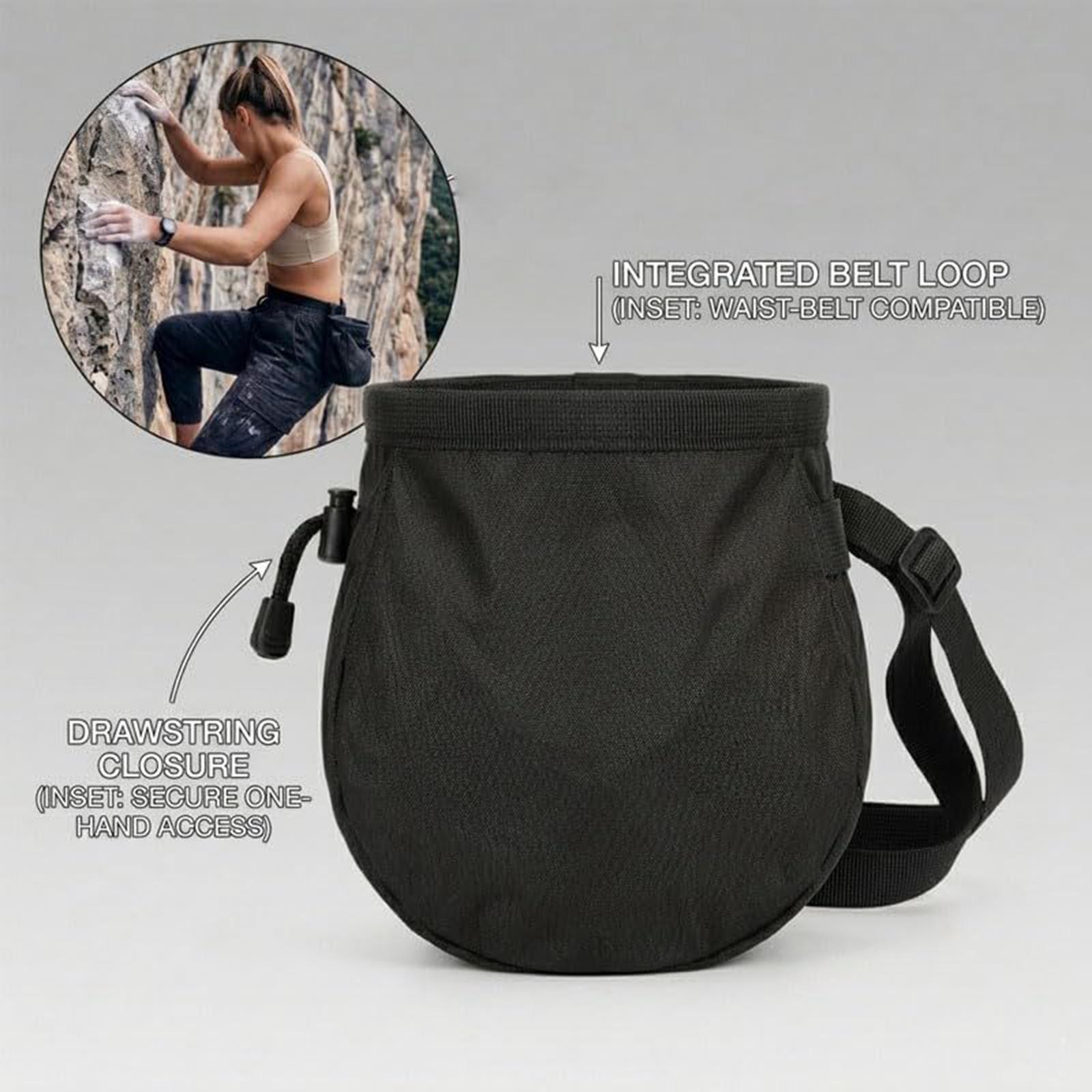 Bolsa para Tiza de Escalada Aj - Harness Climbing Adjustable reseña y precio