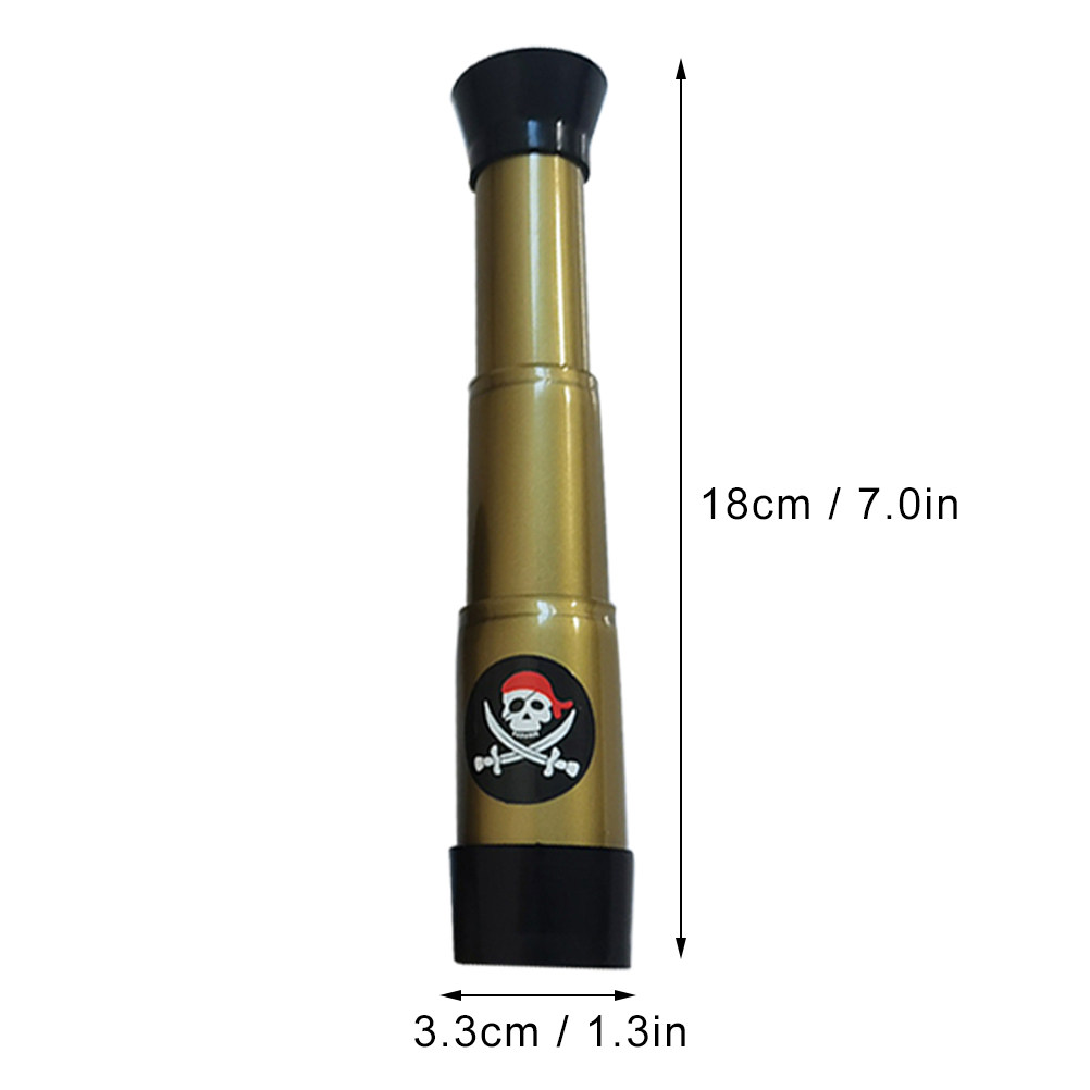 Juego de 12 Telescopios Pirata - Outdoor Adventure Toys For Kids reseña y precio