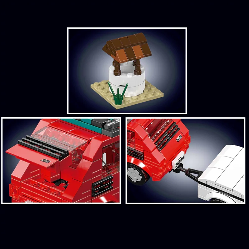 Mould King Mini coche 126P ave - Outdoor Adventure Toys For Kids reseña y precio