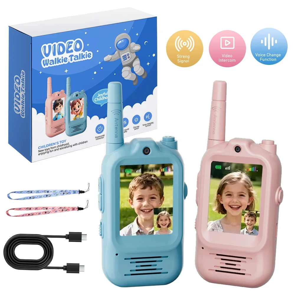2 Walkie Talkies Recargables p - Outdoor Adventure Toys For Kids reseña y precio