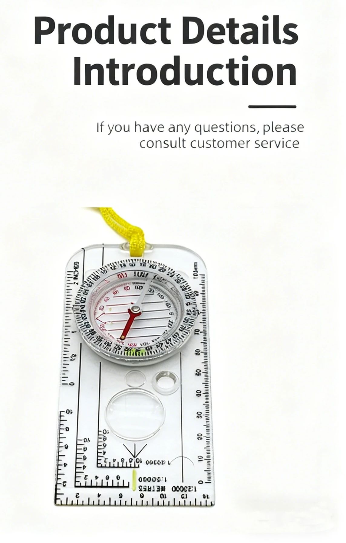 Brújula de Orientación para Ex - Map Compass Orienteering reseña y precio