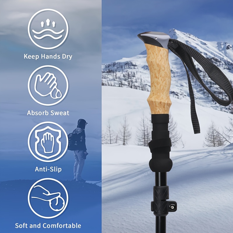 Bastones de senderismo ultra f - Trekking Pole Carbon reseña y precio