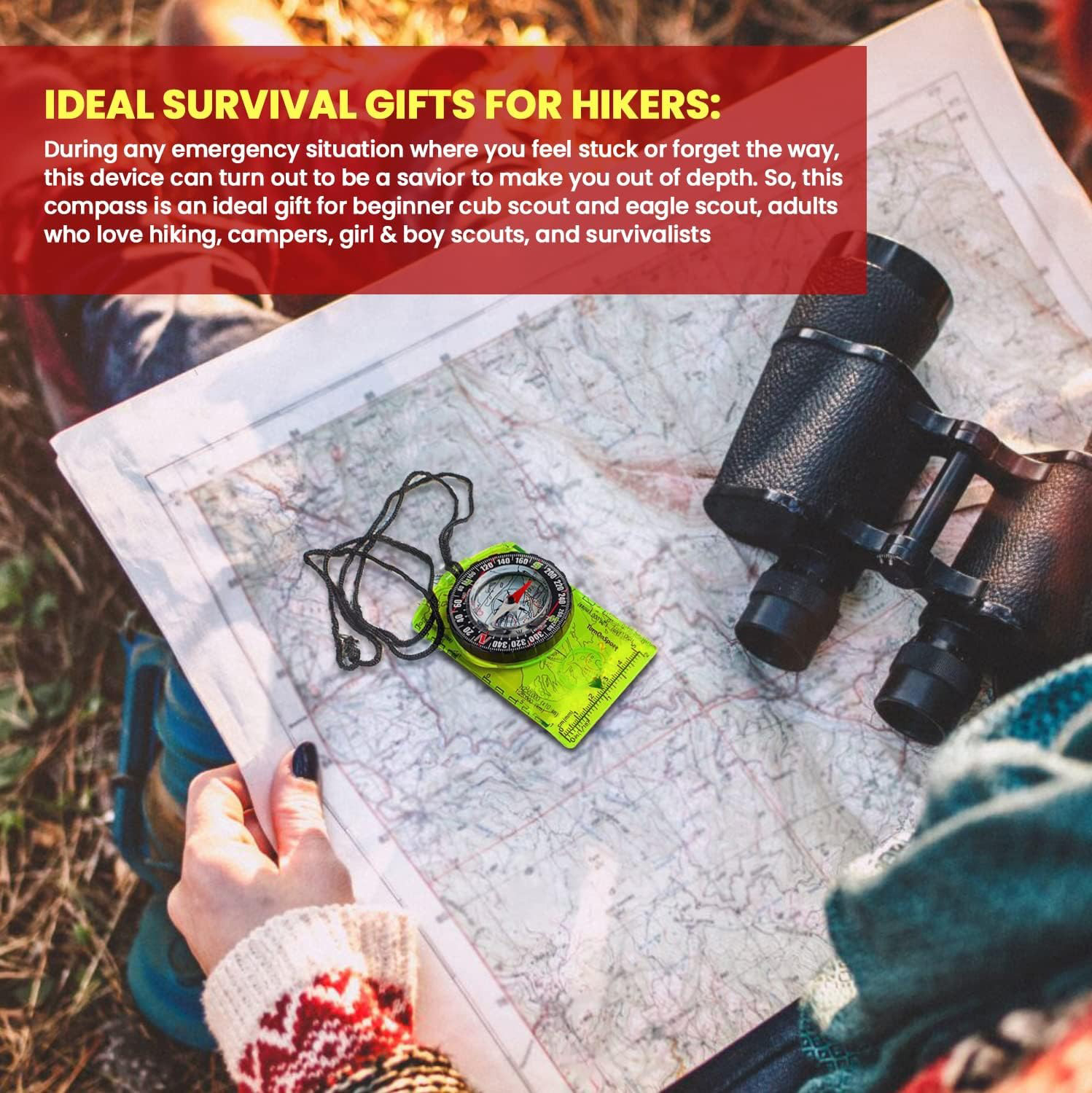 Brújula de Orientación YANBIGU - Map Compass Orienteering reseña y precio