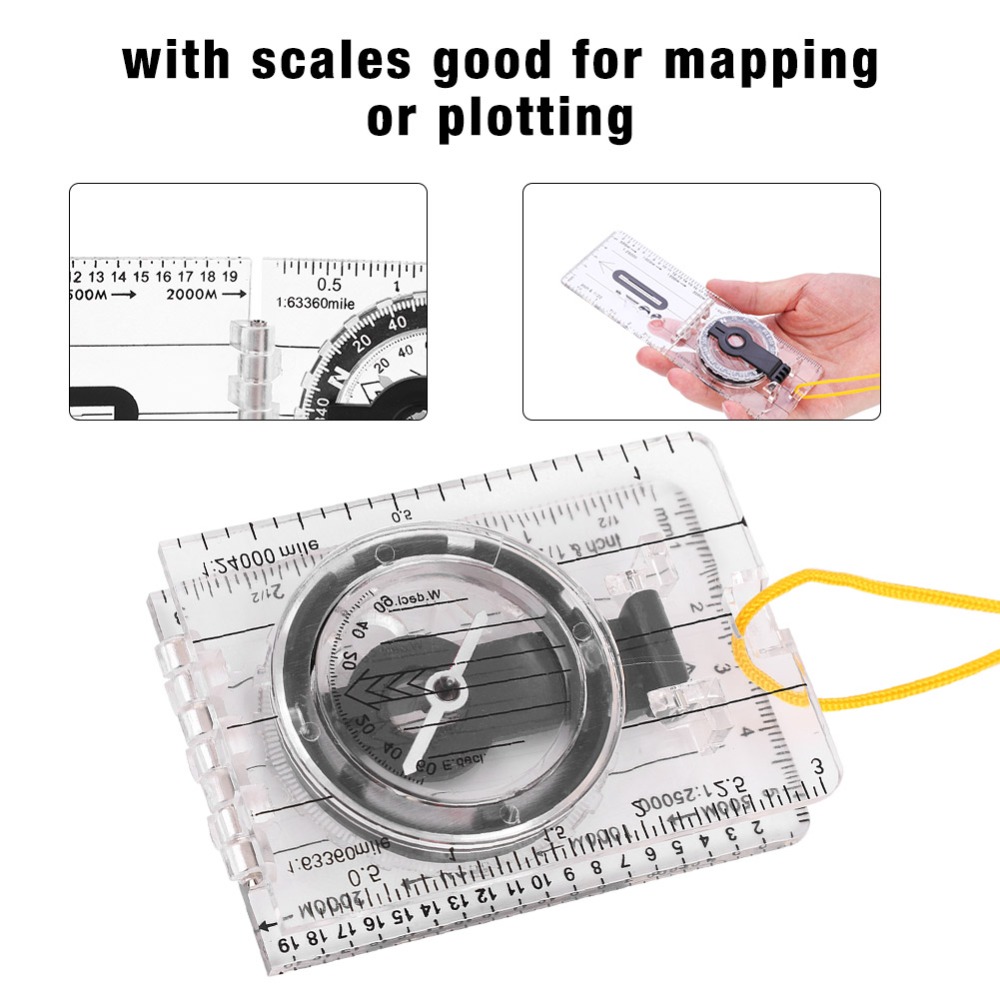 Brújula de Orientación Durader - Map Compass Orienteering reseña y precio