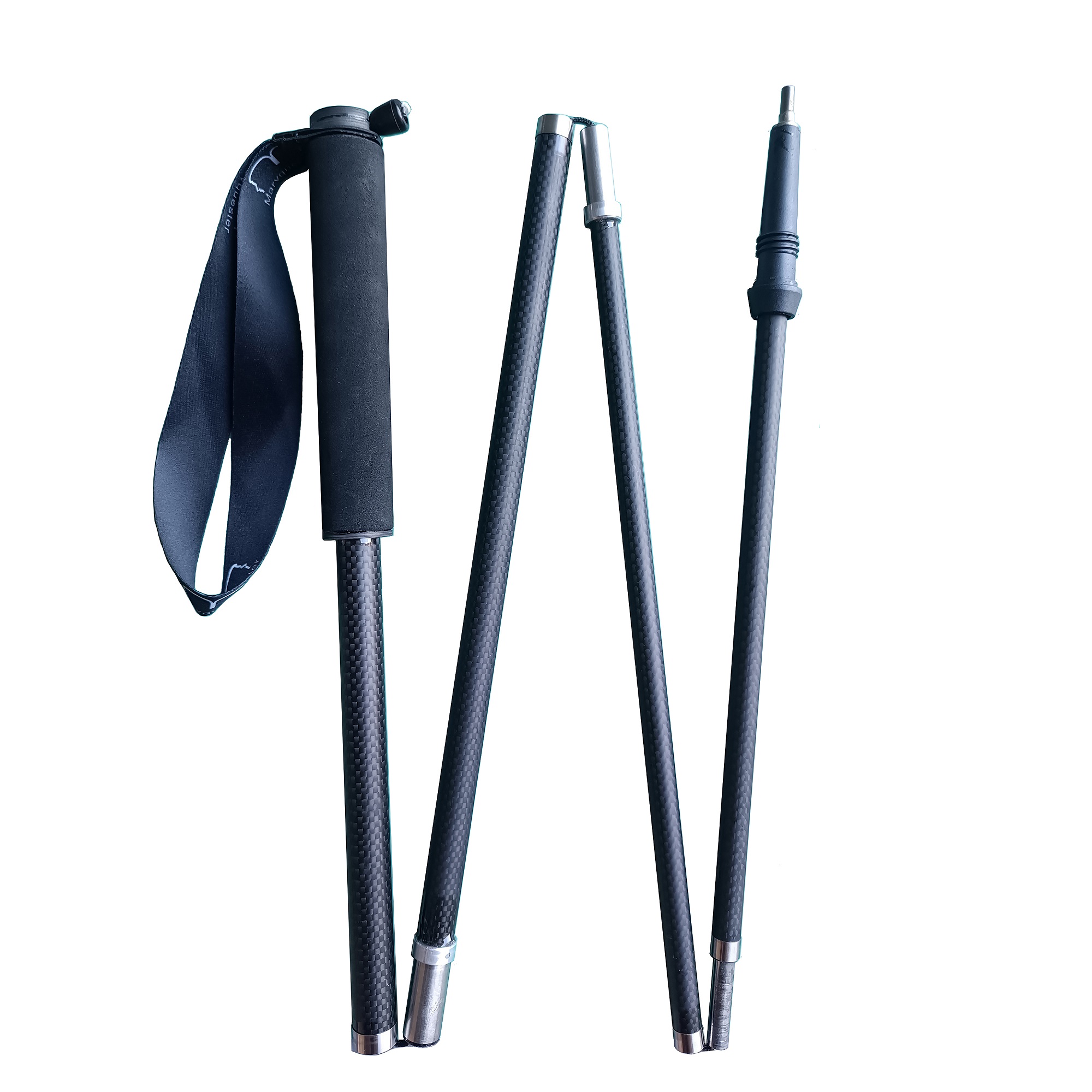 Bastón de senderismo de titani - Trekking Pole Carbon reseña y precio