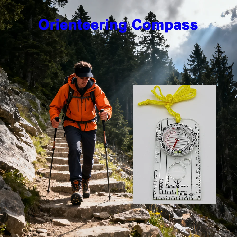 Brújula de orientación acrílic - Map Compass Orienteering reseña y precio