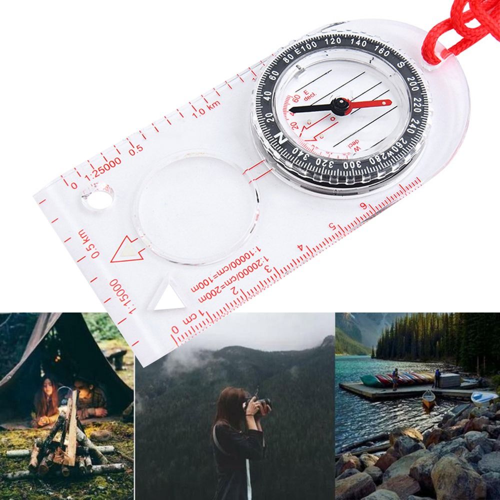 Nueva Regla de Mapa Acrílica c - Map Compass Orienteering reseña y precio