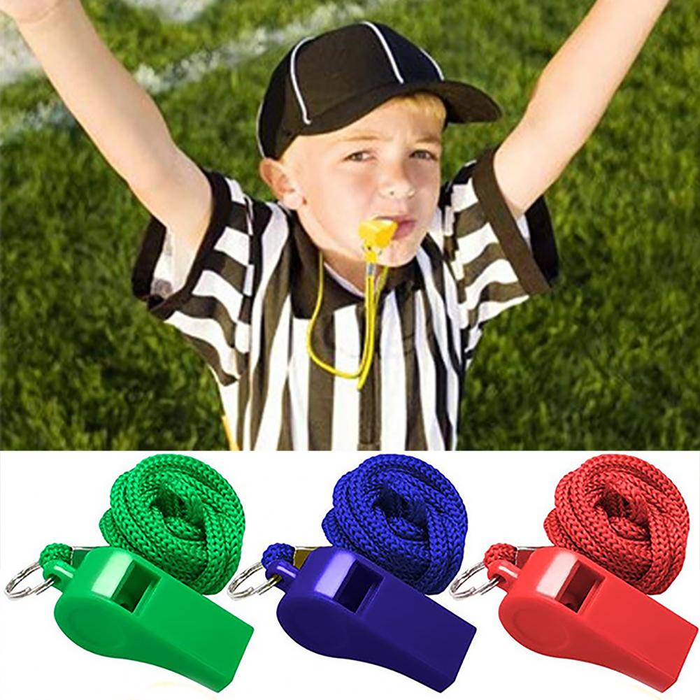 Silbatos de plástico con cordo - Emergency Whistle Pea reseña y precio