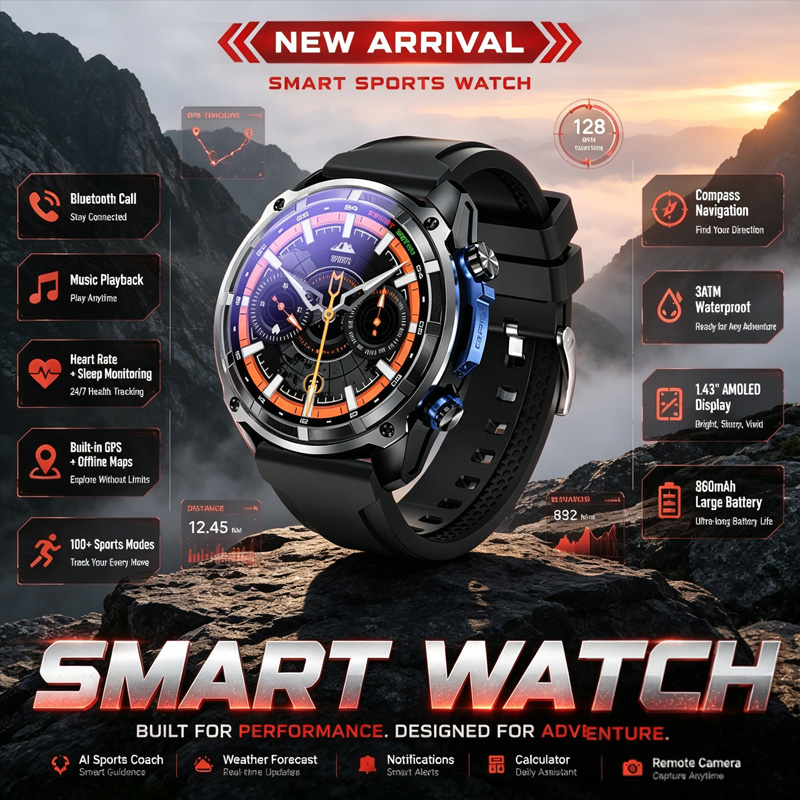 Nuevo Reloj Inteligente DT G1  - Outdoor Adventure Reservations reseña y precio